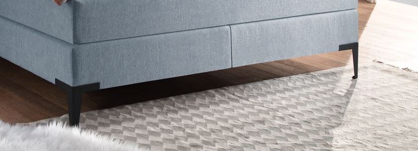 Boxspringbett Modern Style Kopfteil Glatt