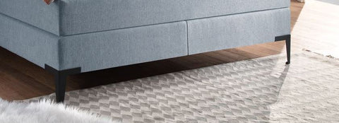 Boxspringbett Modern Style Kopfteil Glatt