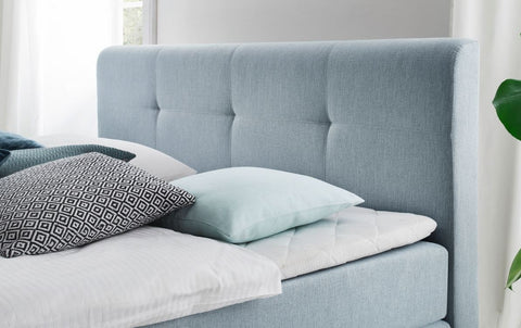 Boxspringbett Modern Style Kopfteil 3-Punkt-Steppung