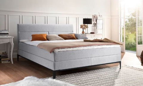 Boxspringbett Modern Style Kopfteil Quer- und Senkrechtnaht