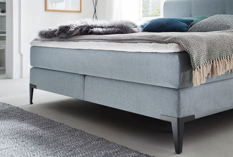 Boxspringbett Modern Style Kopfteil Quer- und Senkrechtnaht