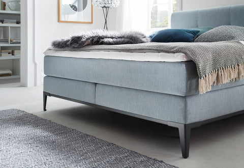 Boxspringbett Modern Style Kopfteil Quer- und Senkrechtnaht