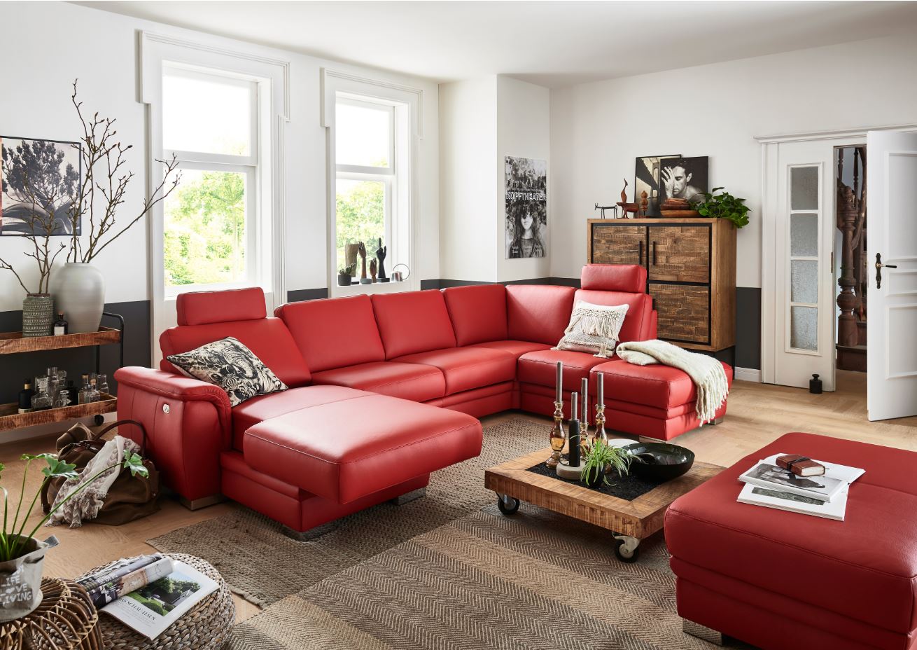 U-Gruppe Leder Biona Rot