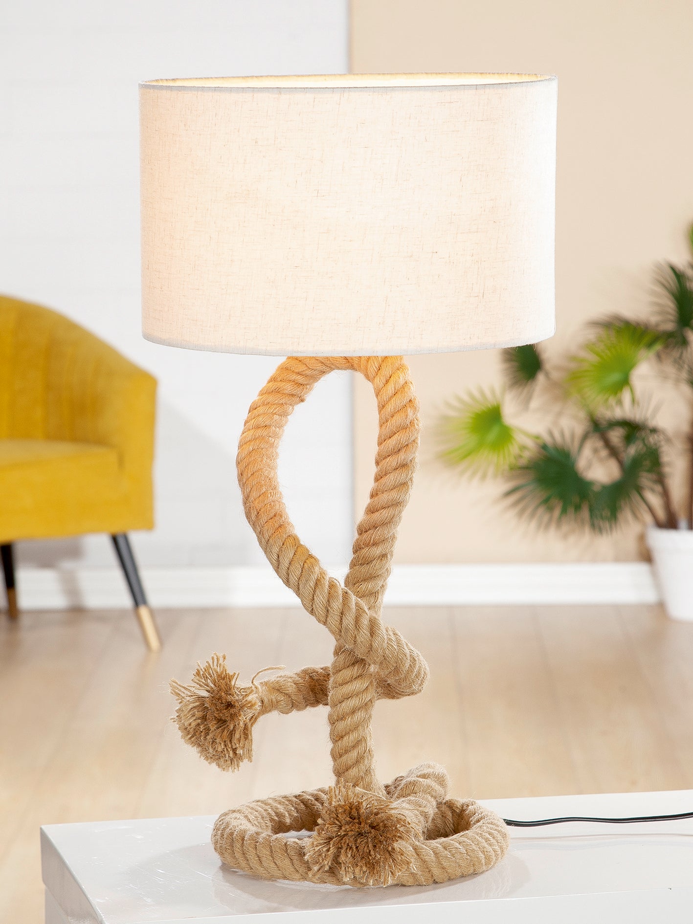 Tischlampe  Schiffsknoten