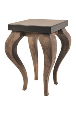 Tisch aus Holz, recycled