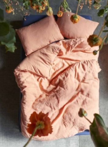 100% Leinen — Linus coral
