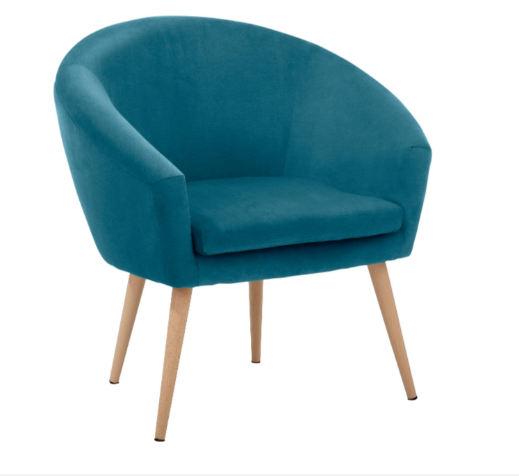 Delia Sessel Blau