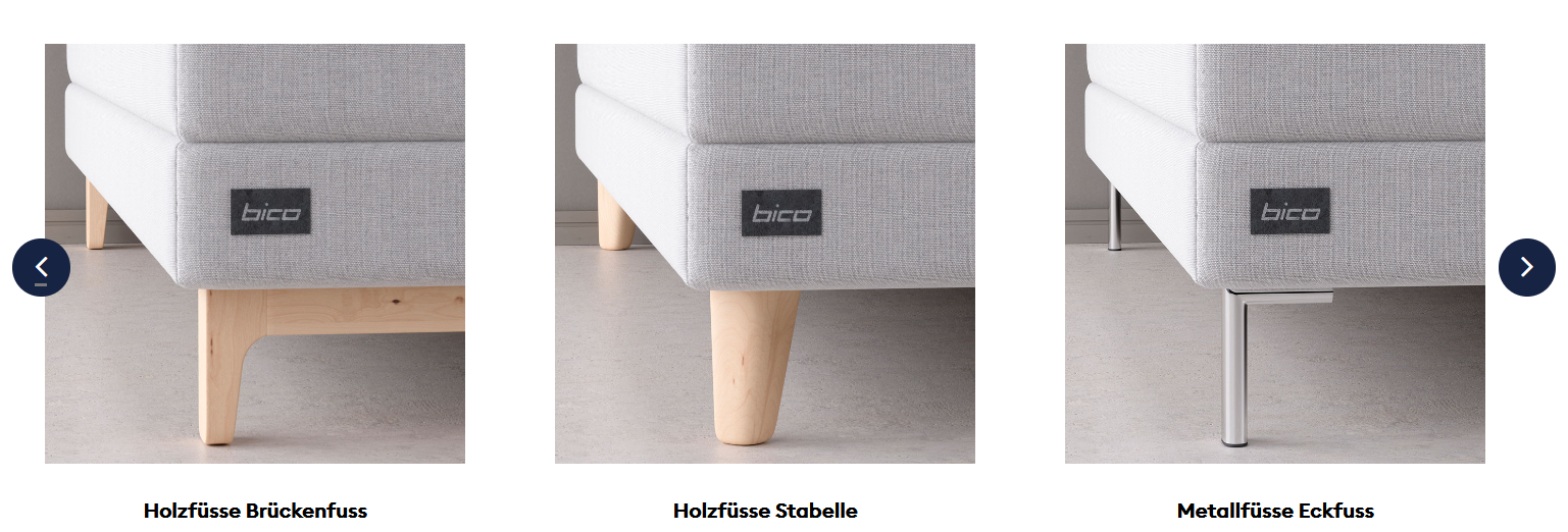 Boxspringbett Bico Susten