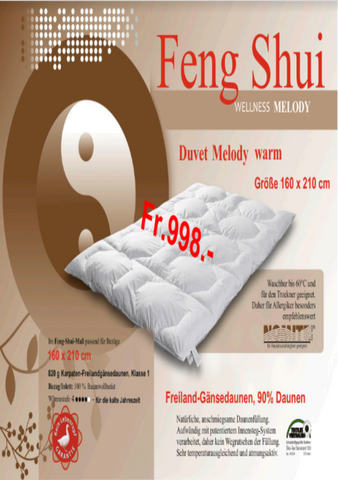 Feng Shui Wellness Melody Duvet 160 x 210 cm