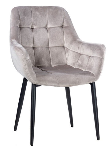 Virginia Taupe Polsterstuhl 4er Set