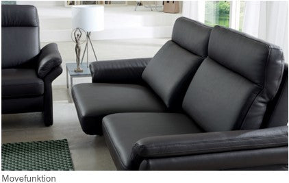 Ecksofa München Dick Leder Dark brown