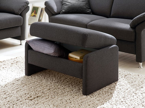Ecksofa München Dick Leder Dark brown