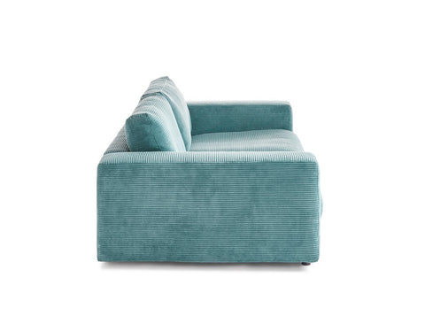 Cord Sofa Seven dark grey