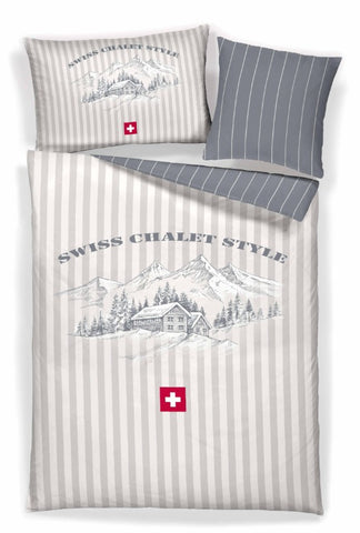 Renforcé Bettwäsche Alpen Chalet