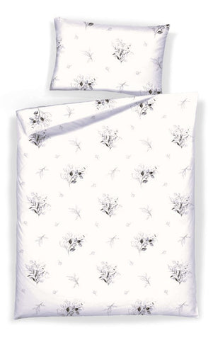 Satin Bettwäsche Flori