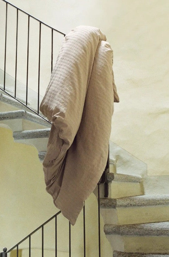 Linge de lit seersucker bio Kemeri