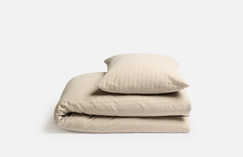 Linge de lit seersucker bio Kemeri