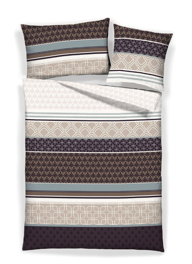 Renforcé Seersucker bed linen Yasemin