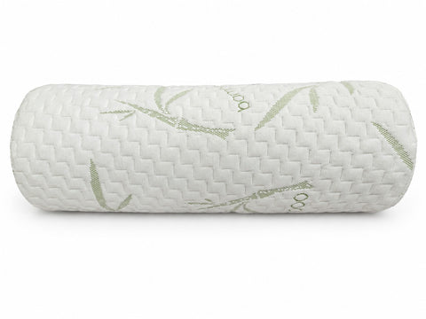 Nackenrolle Bambus mit Visco-Schaum – 40 × 15 cm