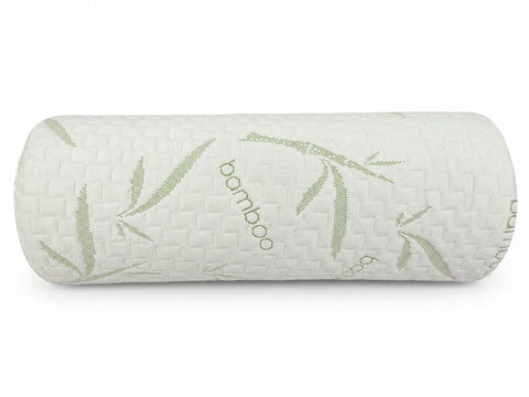 Nackenrolle Bambus mit Visco-Schaum – 40 × 15 cm