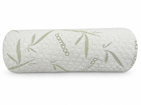 Nackenrolle Bambus mit Visco-Schaum – 40 × 15 cm