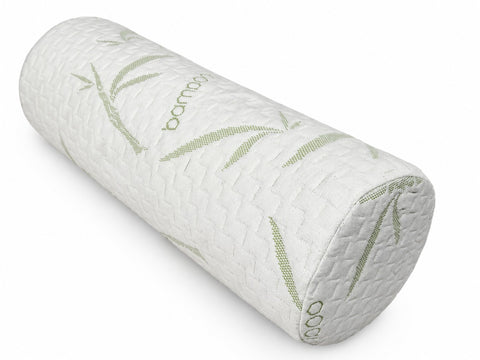 Nackenrolle Bambus mit Visco-Schaum – 40 × 15 cm