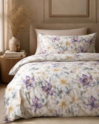 Linge de lit en satin Bloom