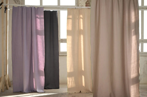 Leinen Vorhang Linaria