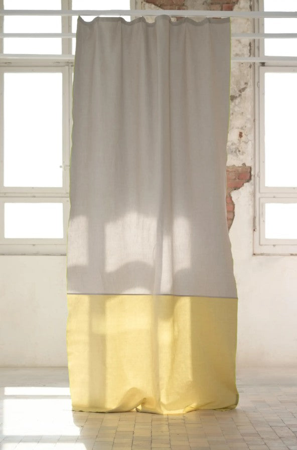 Leinen Vorhang Linaria Color