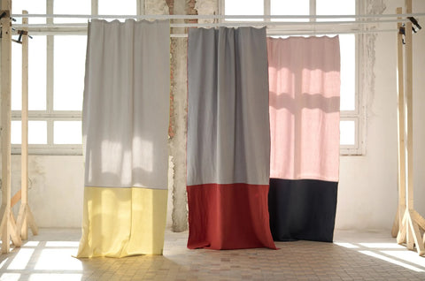 Leinen Vorhang Linaria Color