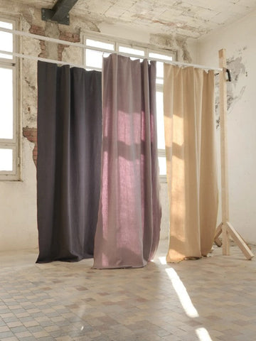 Leinen Vorhang Linaria