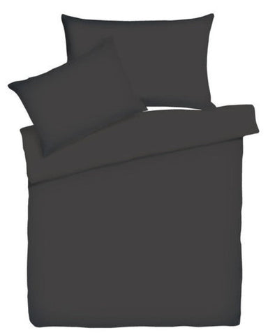 Satin-Bettwäsche Set Uni