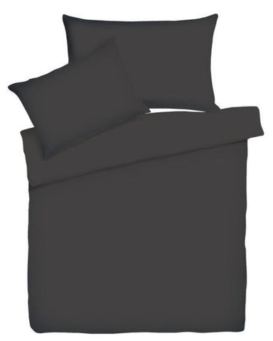 satin bed linen plain