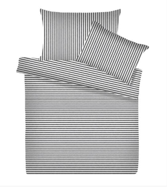 Linge de lit jersey mélangé uni