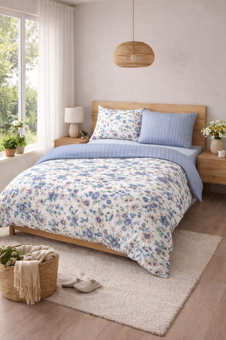 Linge de lit en satin Bloom