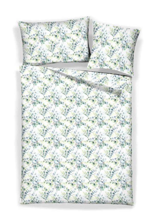 Satin Seersucker Bettwäsche Seline