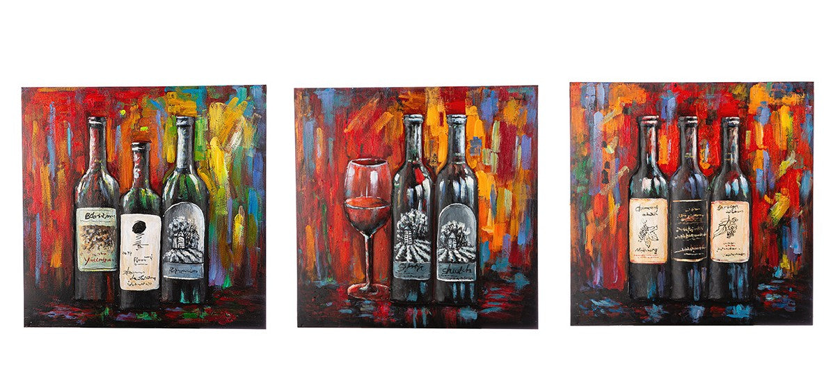Peinture Art - Dégustation de vins 