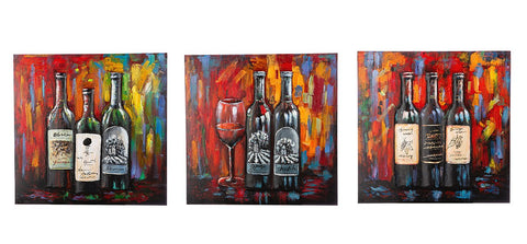 Peinture Art - Dégustation de vins 