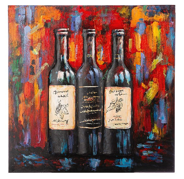 Peinture Art - Dégustation de vins 