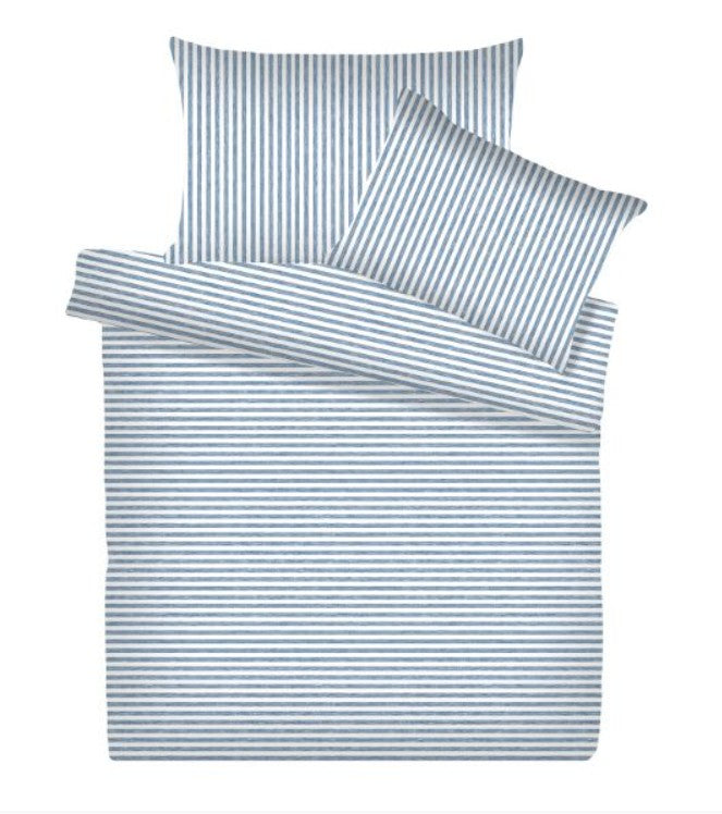 Linge de lit jersey mélangé uni
