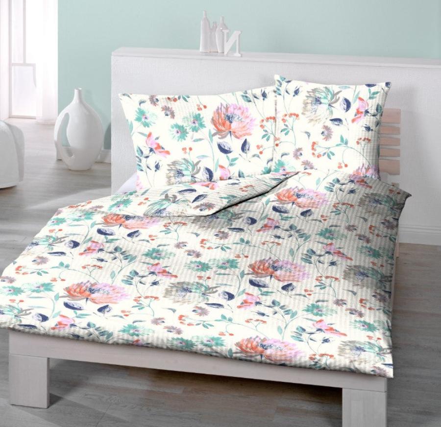 Renforcé Seersucker Bedding Bouquet