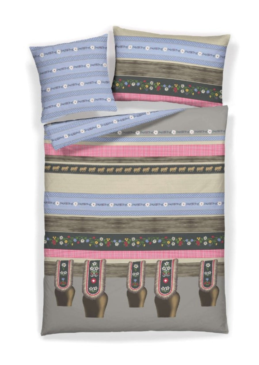 Linge de lit en satin Edelweiss