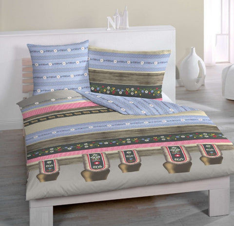 Linge de lit en satin Edelweiss
