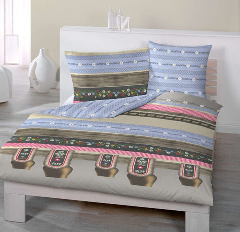 Linge de lit en satin Edelweiss