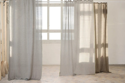 Leinen Vorhang Gingerino