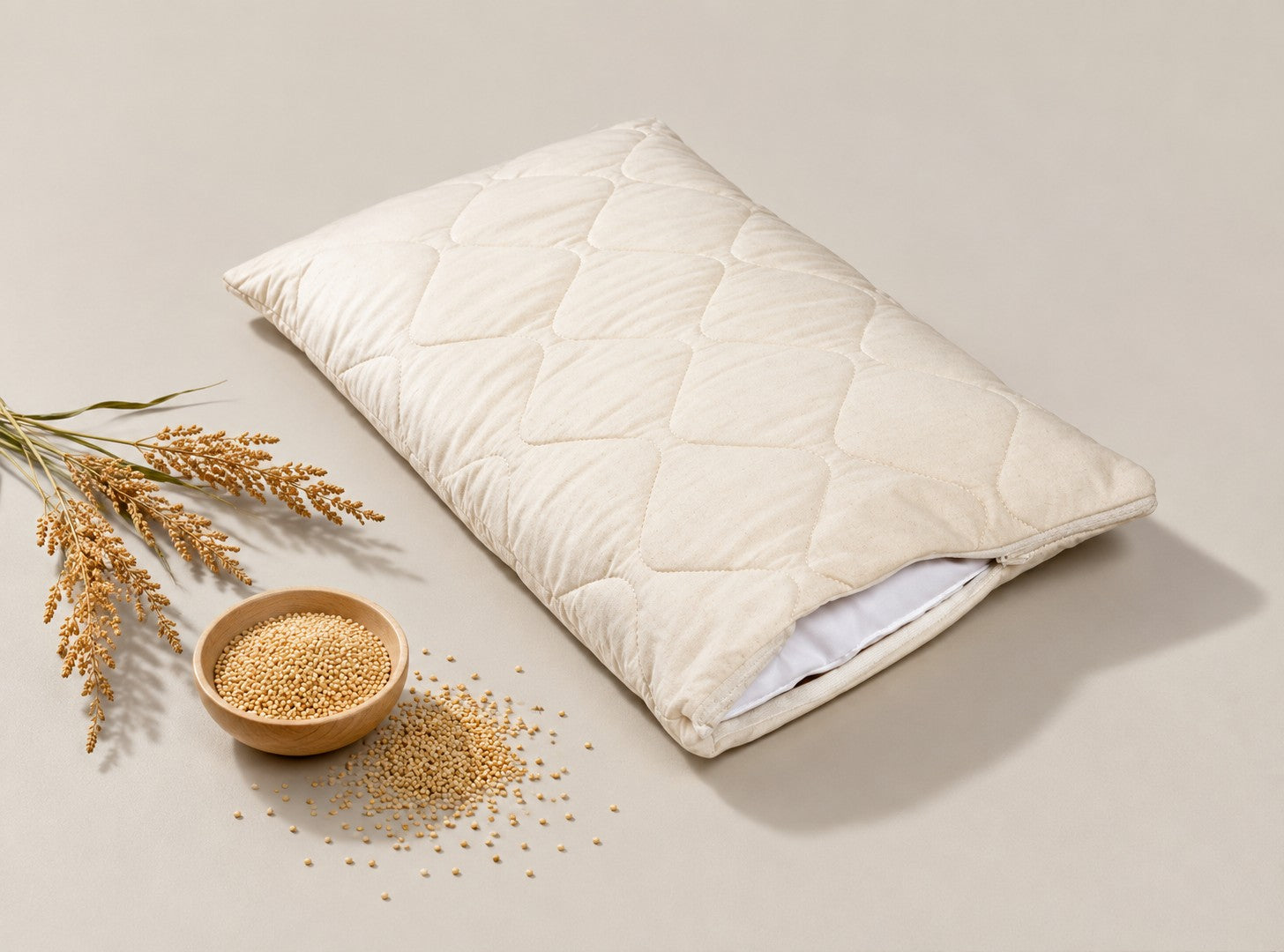 millet down pillow