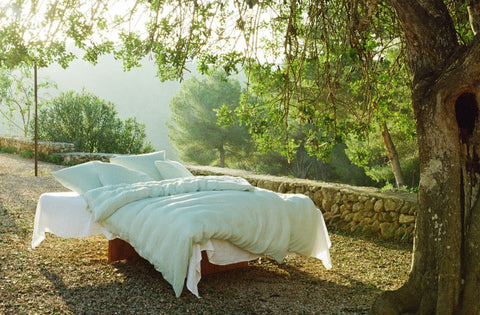 Musselin Bettwäsche Ibiza mint