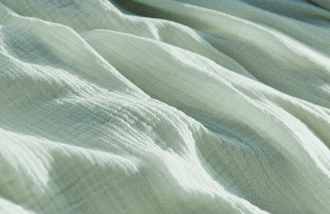 Musselin Bettwäsche Ibiza mint