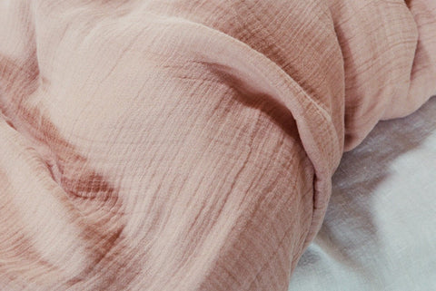 Musselin Bettwäsche Ibiza mahogany rose
