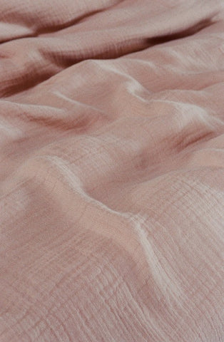 Musselin Bettwäsche Ibiza mahogany rose